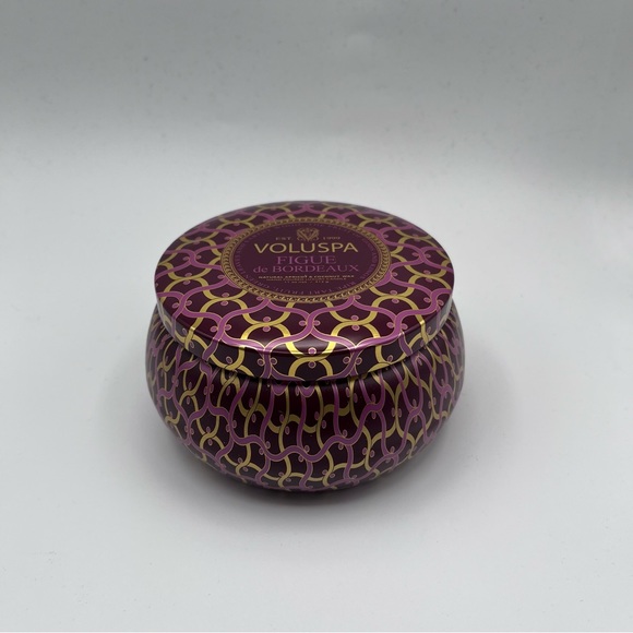 ** MAISON ROUGE** VOLUSPA 2-WICK SCENTED CANDLE - FIGUE DE BORDEAUX - Picture 2 of 6